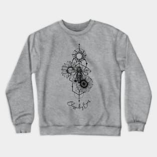 Bee and Sunflower Crewneck Sweatshirt